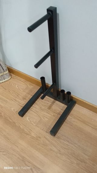 Soporte de pesas 3 alturas