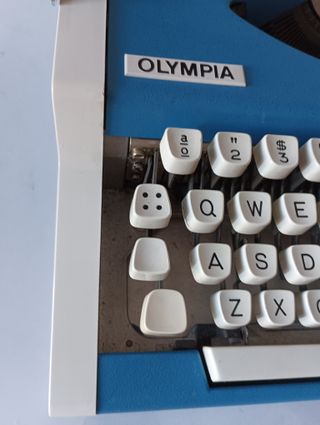Olympia Traveler de Luxe, maquina escribir.