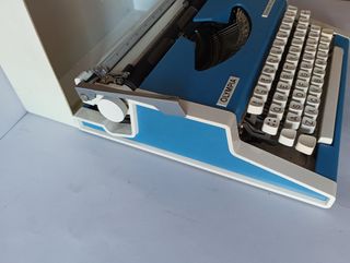 Olympia Traveler de Luxe, maquina escribir.