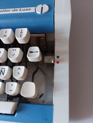 Olympia Traveler de Luxe, maquina escribir.