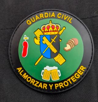 Parche Guardia Civil Almorzar y Proteger