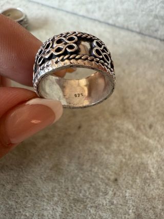 Anillo Plata Ley 925