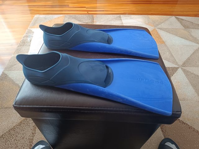 Aletas de natación Nabaiji azules