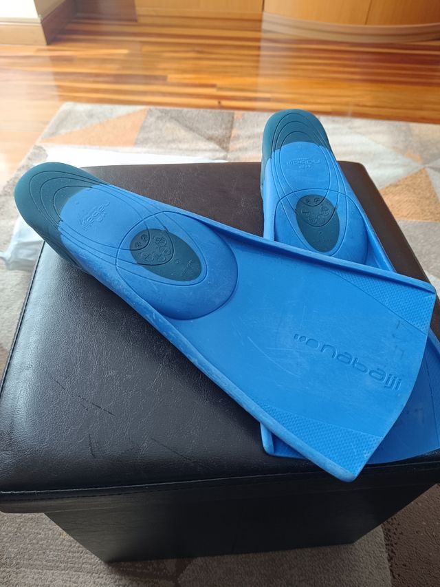 Aletas de natación Nabaiji azules