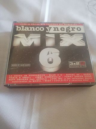 CD Blanco y Negro Mix 6