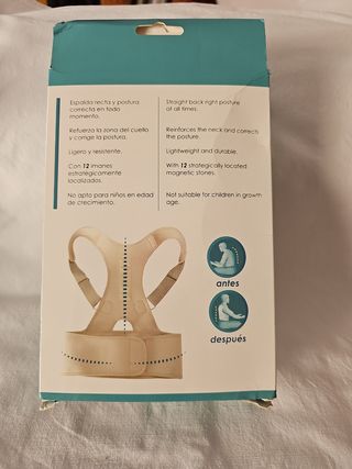 Corrector Postura y Hombros Unisex - BEIG