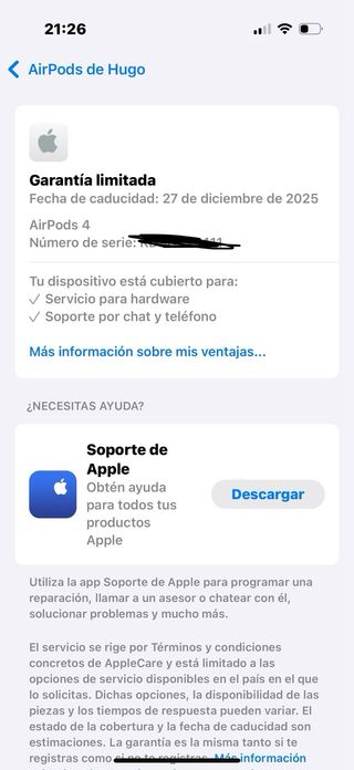 AirPods 4 con Cancelación de Ruido
