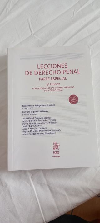 Manual Derecho Penal Parte Especial