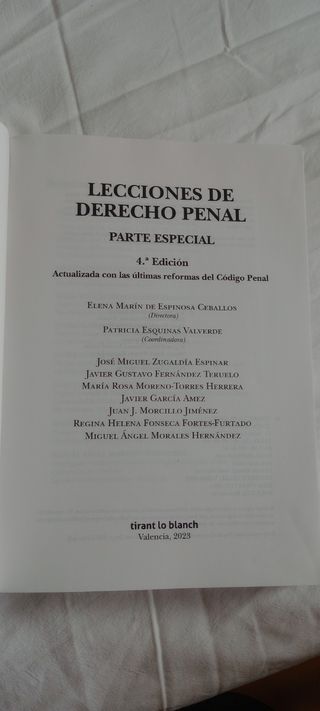 Manual Derecho Penal Parte Especial