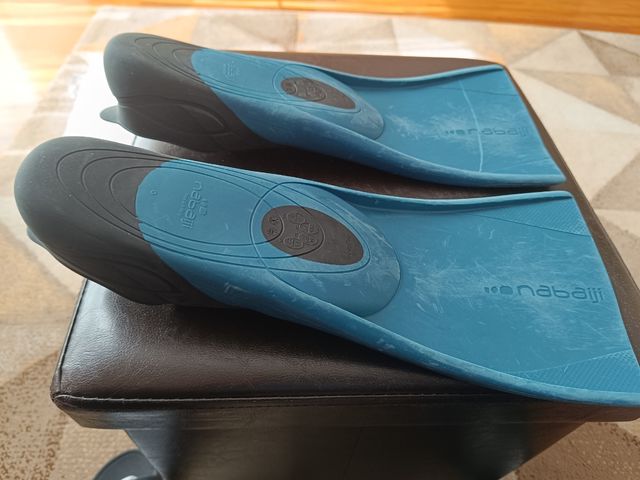 Aletas de natación Nabaiji azules