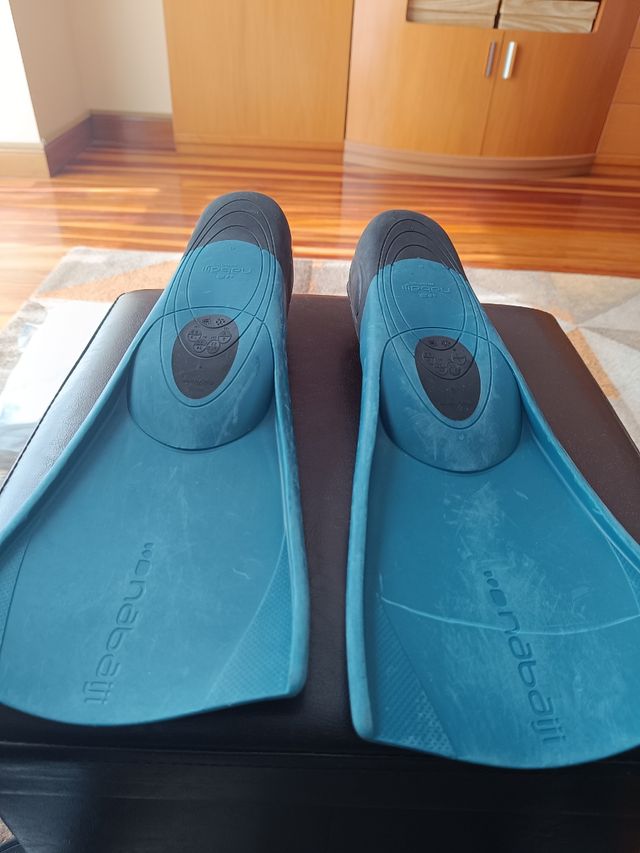 Aletas de natación Nabaiji azules