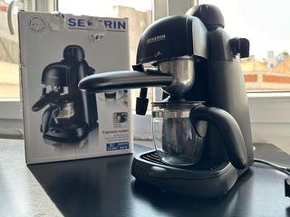 Cafetera Severin Espresso con espumador
