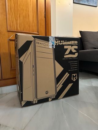 Caja Torre Ordenador Sobremesa Blanca