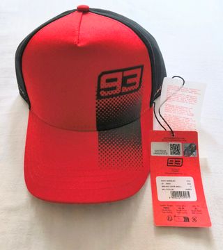 Gorra Marc Márquez 93 Roja y Negra
Temporada 2025