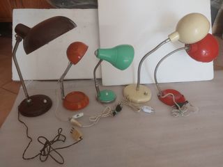 Lampade vintage multicolore