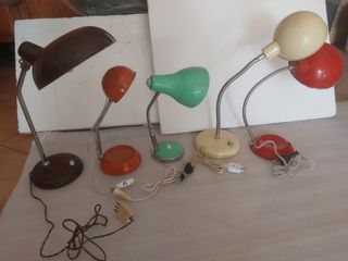 Lampade vintage multicolore