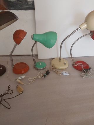 Lampade vintage multicolore