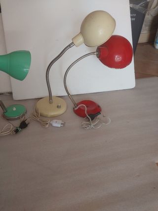 Lampade vintage multicolore