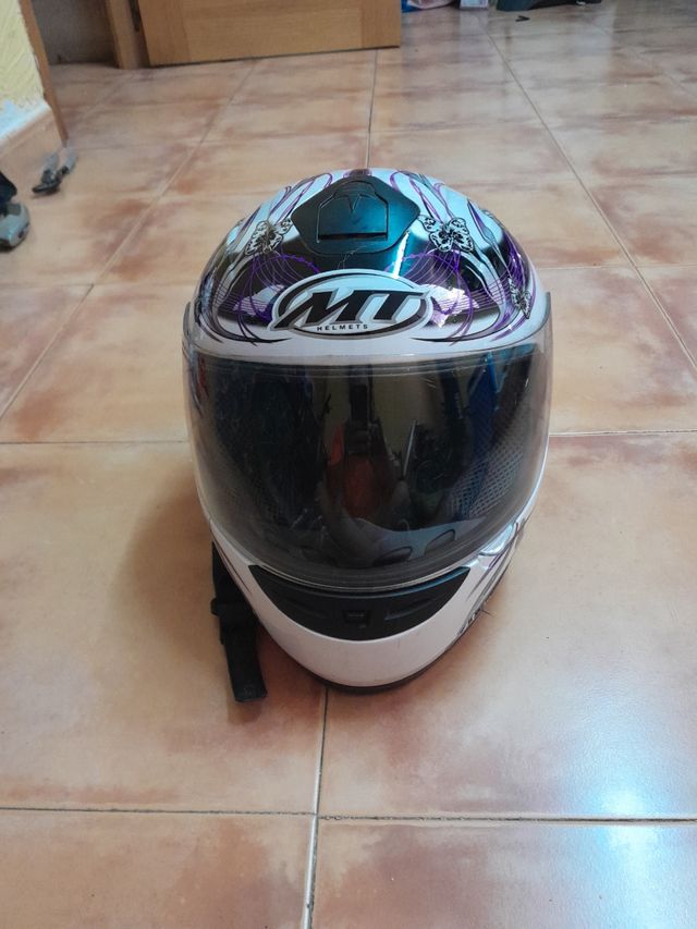 Casco MT Butterfly Junior Talla L