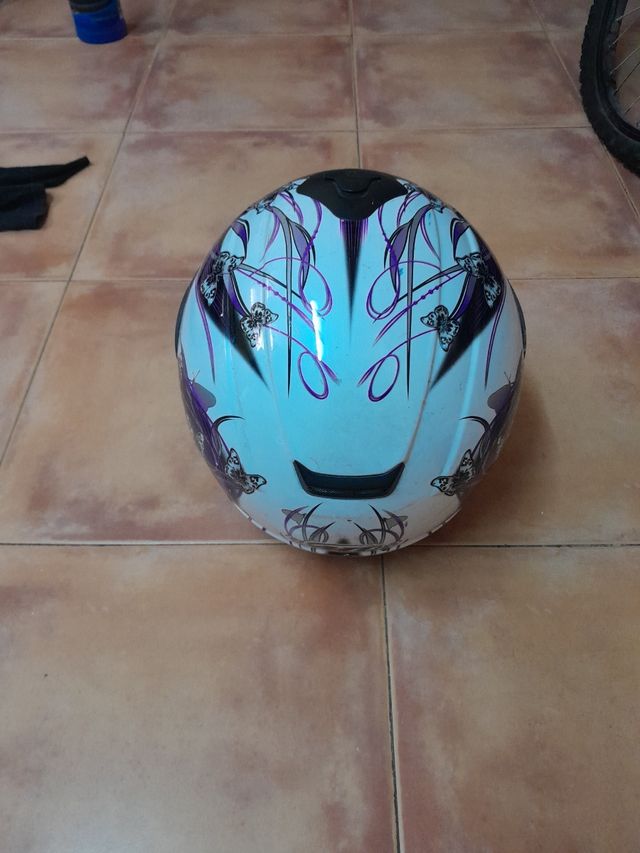 Casco MT Butterfly Junior Talla L