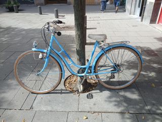 Bicicleta Orbea vintage azul