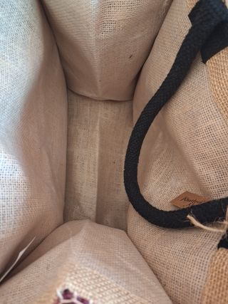 Borsa handmade con fiori