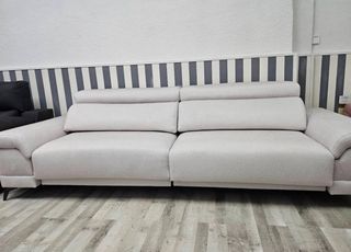 Sofá relax tela antimanchas asientos 115cm 999 €