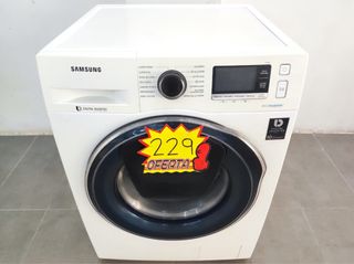 GARANTÍA DE 1 AÑO
LAVADORA SAMSUNG 8 KILOS A+++