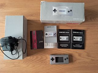 Nintendo Game Boy Micro Plata