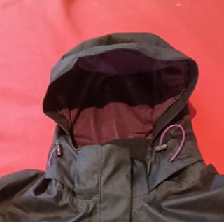 Cazadora cortavientos Decathlon Negra XXL