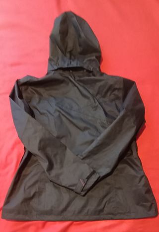 Cazadora cortavientos Decathlon Negra XXL