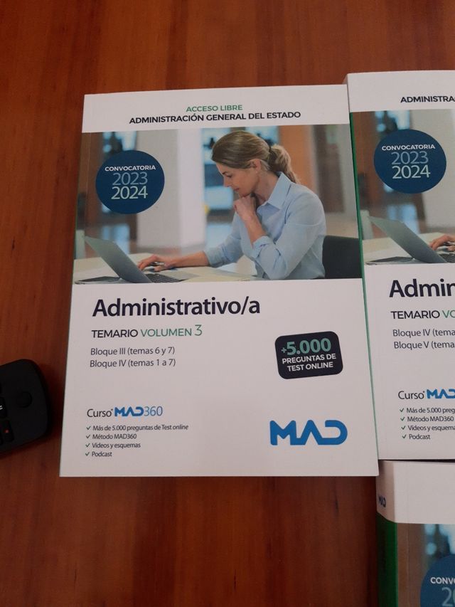 Oposiciones Temario Administrativo/a de la Adminis