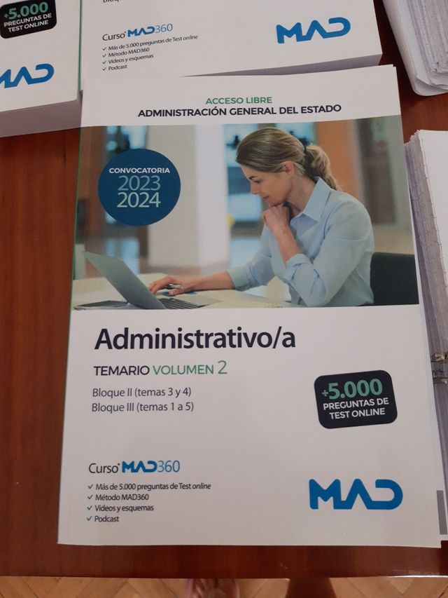 Oposiciones Temario Administrativo/a de la Adminis
