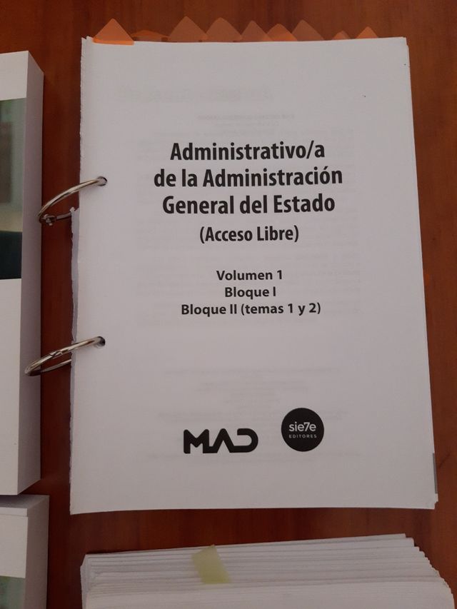 Oposiciones Temario Administrativo/a de la Adminis