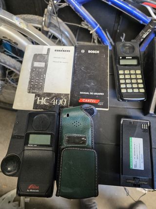 Lote Teléfonos Antiguos Motorola, Ericsson Pioneer