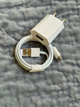 Cargador USB y Clavija Tipo C