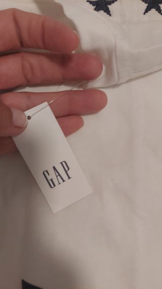 Camiseta Gap chica blanca
