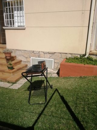 Barbacoa Portátil Metálica Negra