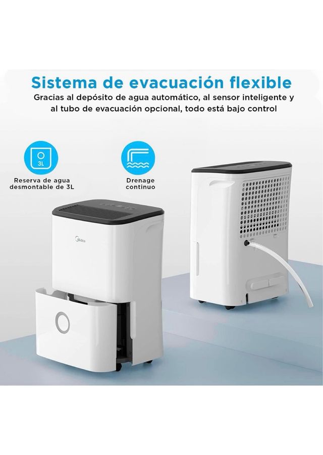 Deshumidificador Midea 20L MDDF-20DEN7-QA3-W