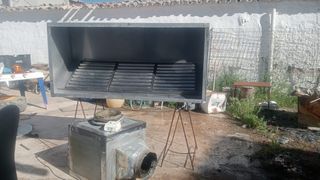 Campana extractora de bar