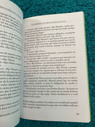 El libro de Manuel y Camila: Diálogos sobre Ética