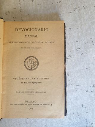 Libros antiguos religiosos
