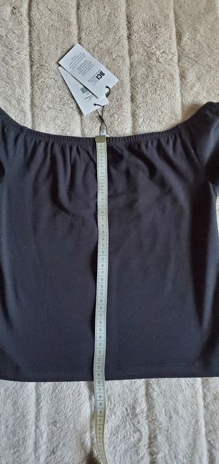 Top Calvin Klein manica lunga nero