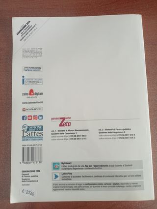 Generazione zeta economia politica 2 libri