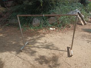 Burra para ropa de metal
Con ruedas