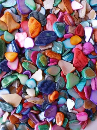 50g Frammenti Madreperla Multicolor