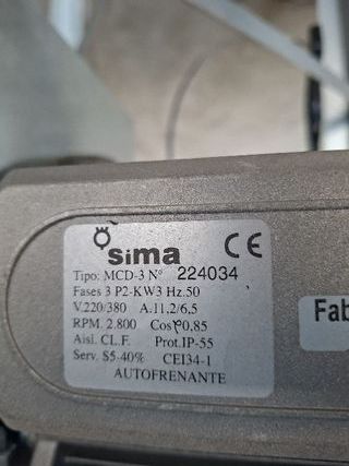 Tronzadora de madera Sima Eurotron XL