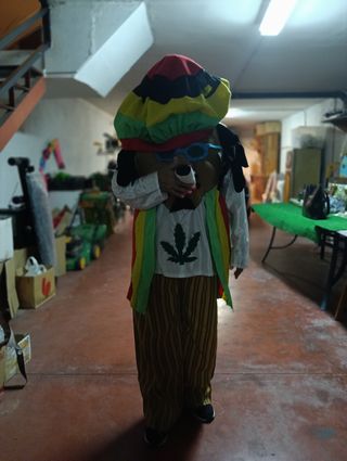 Disfraz Rasta Talla Única