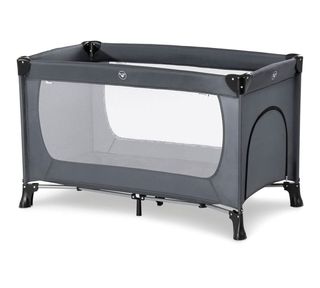 Cuna viaje plegable con gatera y colchones Hauck 
