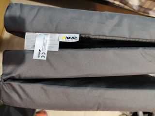 Cuna viaje plegable con gatera y colchones Hauck 